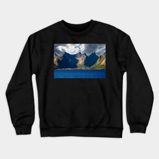 Lofoten Island Landscape Crewneck Sweatshirt